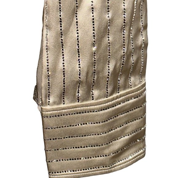 SOLD OUT ALEXANDER WANG Crystal Hotfix Shirt in Bone 0 New Womens Button Down - Picture 9 of 16
